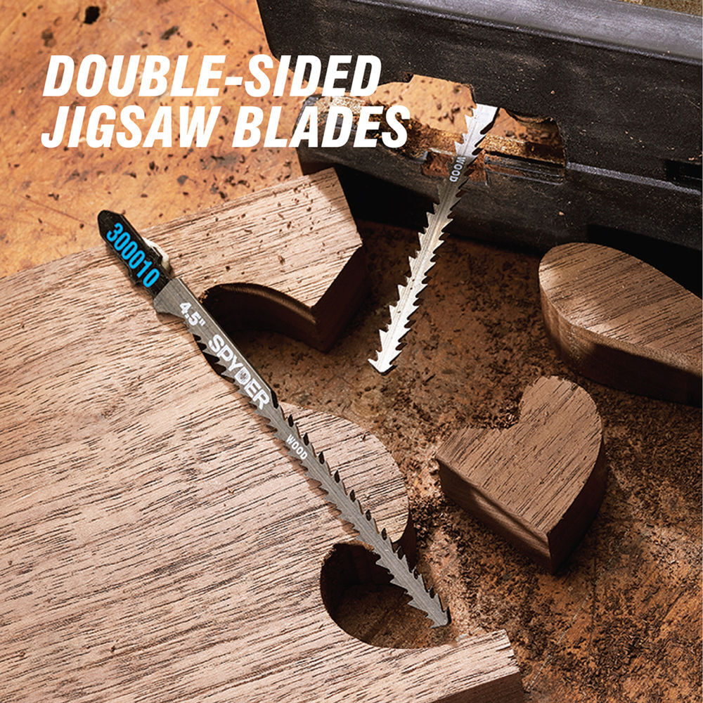 Spyder Jig Saw Blade Set for Wood, Skeleton, 8 Pieces, large image number 8