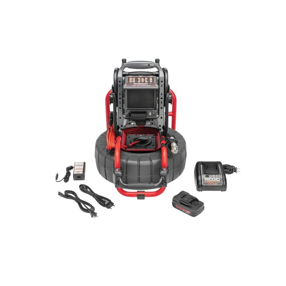 Ridgid SeeSnake Battery Powered Compact C40 System with Battery & Charger, large image number 2