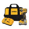 DEWALT 20V MAX XR 3-Speed 1/4 Inch High Torque Impact Driver Kit, small image number 2