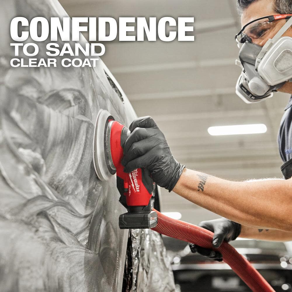 Milwaukee M12 FUEL 6 Inch Random Orbital Sander Kit, 3/32 Inch, large image number 10