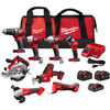 Milwaukee M18 8-Tool Combo Kit, small image number 1