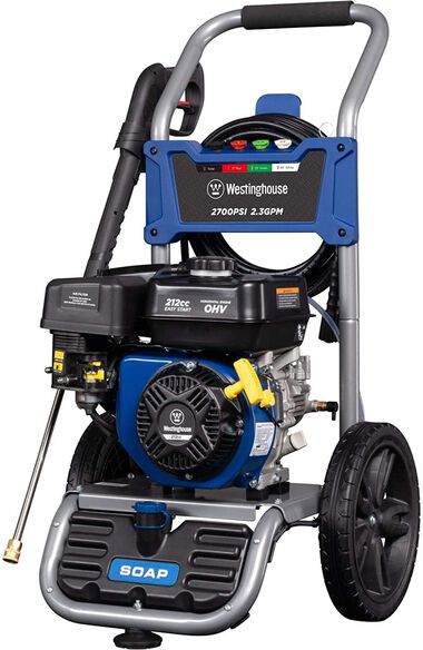 Westinghouse Outdoor Power 2700 PSI 2.3 GPM Gas Powered Cam Pump Pressure Washer with Quick Connect Tips, large image number 1