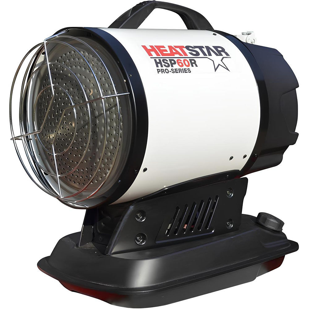 Heatstar 58000 BTU Heavy Duty Radiant Kerosene/Diesel/Fuel Oil/Jet Fuel Portable Heater PRO-SERIES, large image number 2