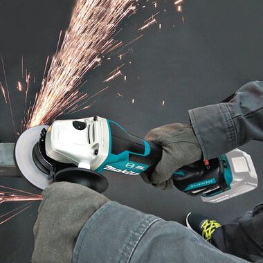 Makita 18V LXT 4 1/2 / 5in Paddle Switch Cut-Off/Angle Grinder (Bare Tool), large image number 5
