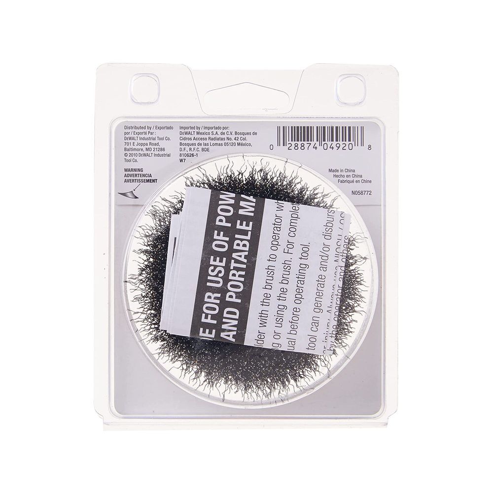DEWALT 3-in x 5/8-in to 11-in Crimped Wire Cup Brush, large image number 7