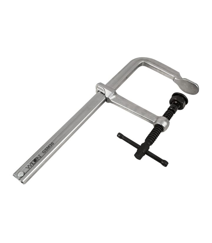 Wilton GSM30 12 Inch x 5-1/2 Inch 2660 Lb Steel Classic Heavy Duty F-Clamp