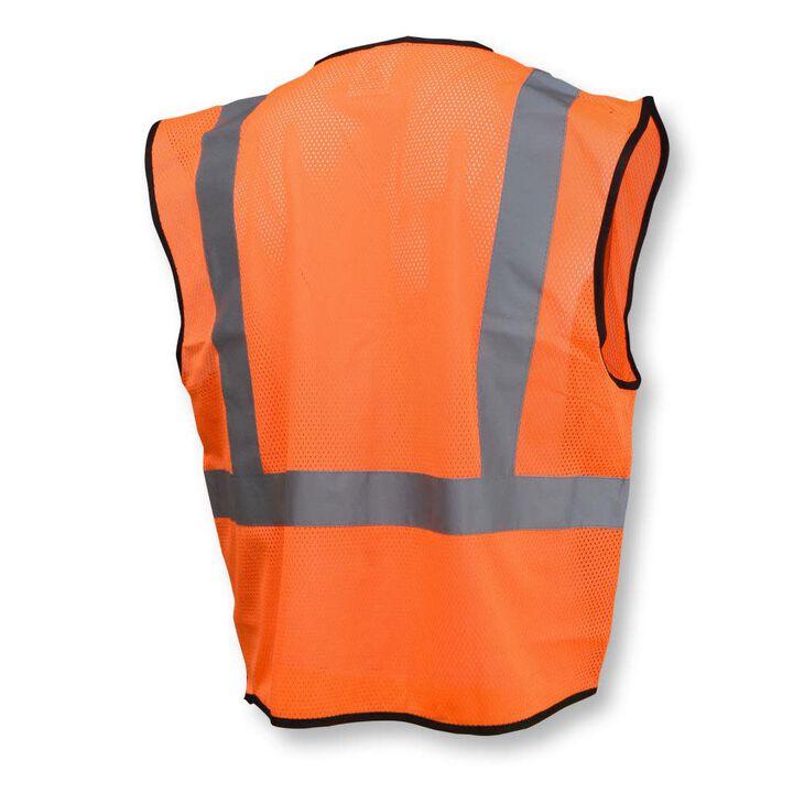 Radians SV3B Black Bottom Economy Mesh Safety Vest, large image number 1
