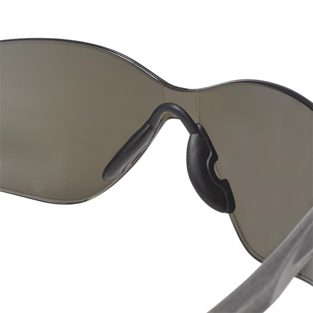 Jackson Safety Glasses Anti Scratch Coating Blue Mirror Lens Gunmetal Frame, large image number 4