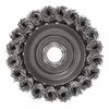 Bosch 3 Inch Wheel Dia. 5/8 Inch-11 Arbor Carbon Steel Knotted Wire Single Row Cup Brush, small image number 1