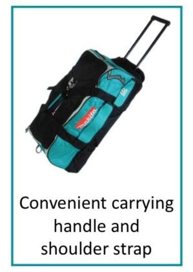 Makita Tool Bag with Wheels, large image number 1