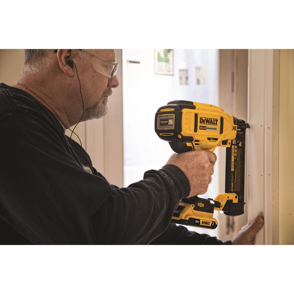 DEWALT 20 V MAX XR 18 Gauge Brad Nailer - (Bare Tool), large image number 6