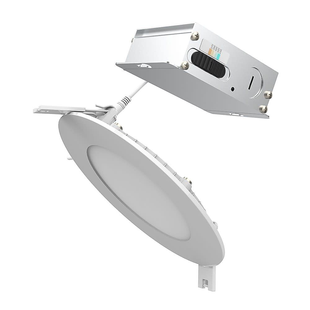 Feit Electric 5 Inch 9W 540 Lumens LED Canless Recessed Downlight White 6 Pieces, large image number 2