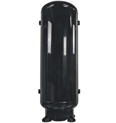 Industrial Air Receiver Tank 120 Gallon Vertical ASME 24in Diameter with Lift Hook, large image number 0
