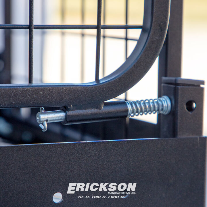 Erickson Mfg 500 lb Capacity Folding Steel Hitch Cargo Carrier, 60 Inch x 20 Inch x 18 Inch, for 2 Inch Receiver, large image number 7