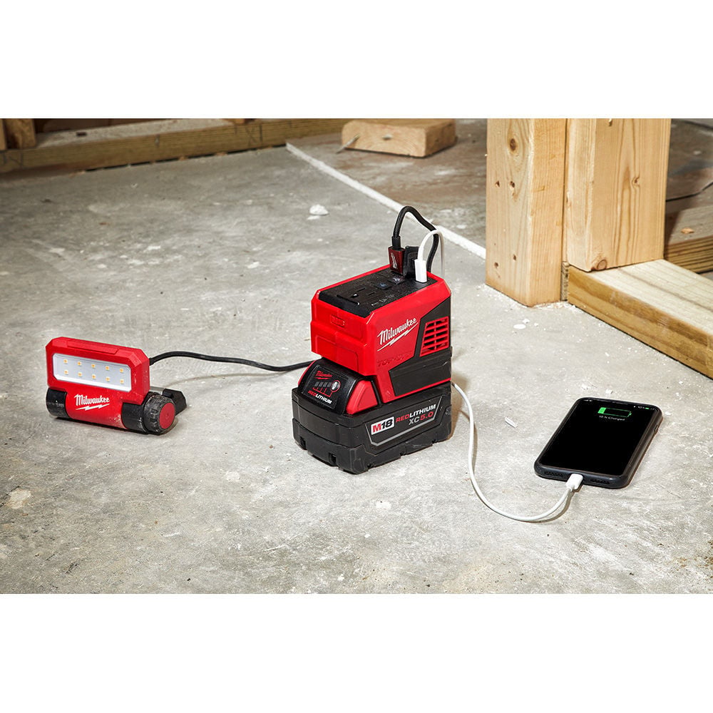 Milwaukee M18 TOP-OFF 175W Portable Power Supply Inverter, large image number 19