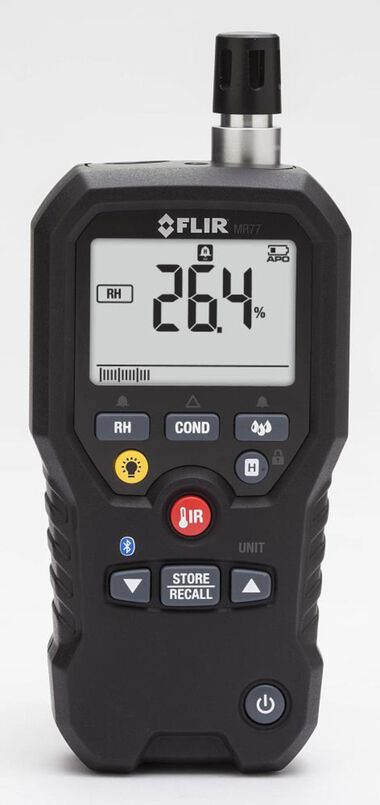 FLIR Pinless Moisture Meter + IR Thermometer and METERLiNK, large image number 0