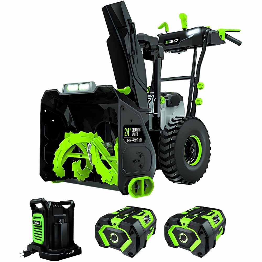 EGO POWER 56V Snow Blower 24in Self Propelled 2 Stage Kit Reconditioned – SNT2405-FC