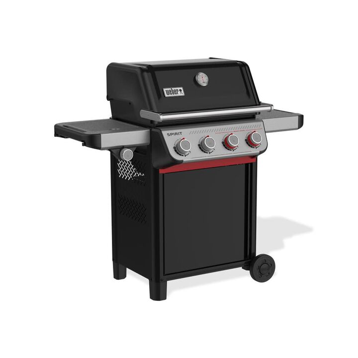 Weber Spirit E-435 26.6 Inch 4 Burner 35000 BTU Black Liquid Propane Gas Grill, large image number 2