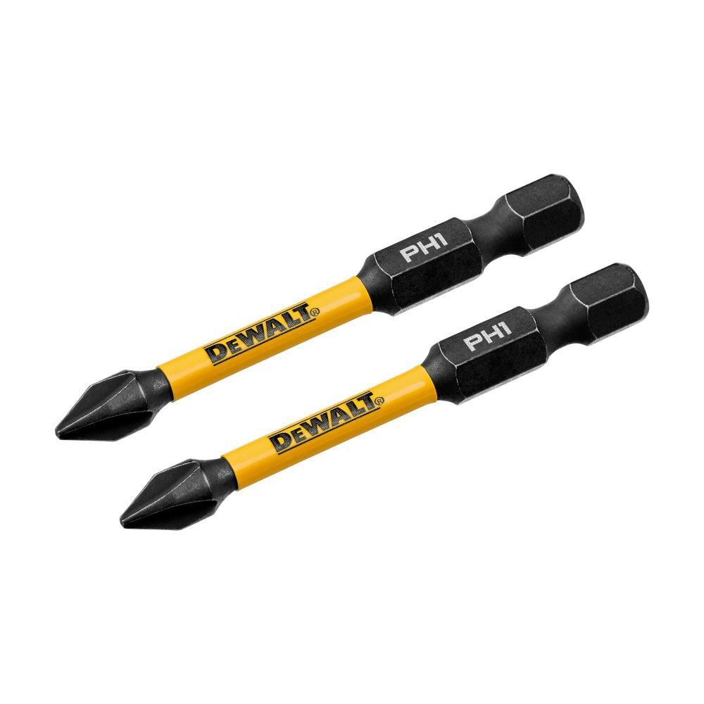 DEWALT Elite Series 2-1/4 Inch PH1 Bits, 2 Pieces, large image number 4