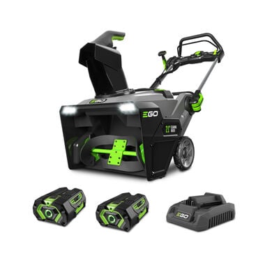 EGO POWER+ Snow Blower 21in Single Stage with Two 4.0Ah Batteries, large image number 0