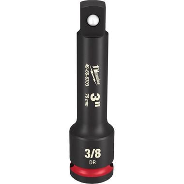 Milwaukee SHOCKWAVE Impact Duty 3inch Extension 3/8inch Drive