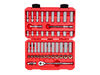 Tekton 3/8 Inch 12 Point Socket and Ratchet Set, Case, 5/16-3/4 in, 8-19 mm, small image number 1