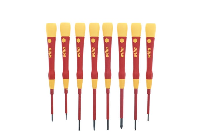 Wiha Insulated Screwdriver Set 8pc, large image number 4