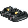 Makita 18V LXT 18V 2Ah Lithium Ion Power Tool Battery Pack with Fuel Indicator (2 Pack), small image number 1