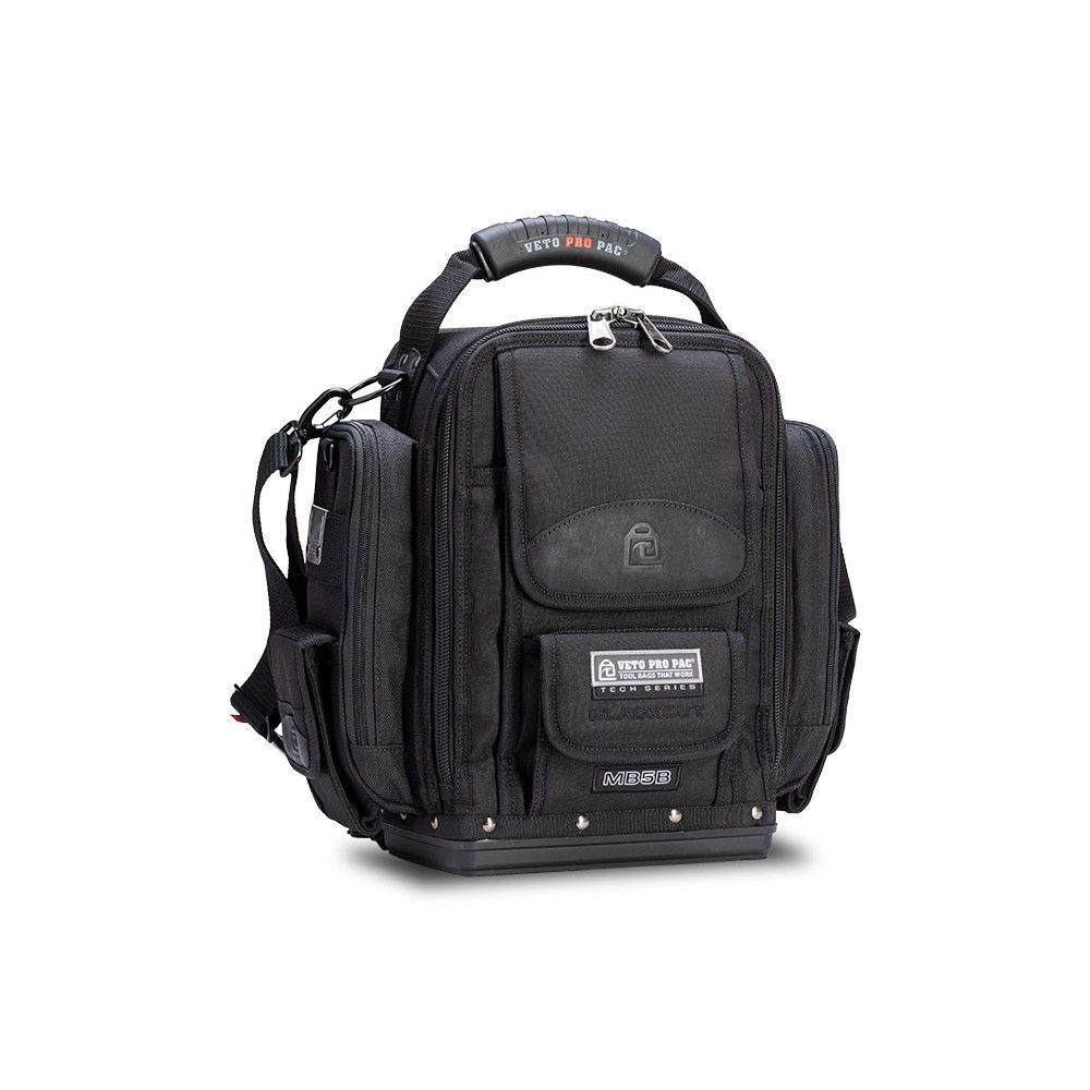 Veto Pro Pac Front Accessed Zippered Meter Bag, XL, Black, large image number 12