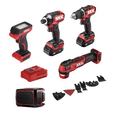SKIL PWR CORE 12 Brushless 12V 5-Tool Compact Combo Kit, large image number 0