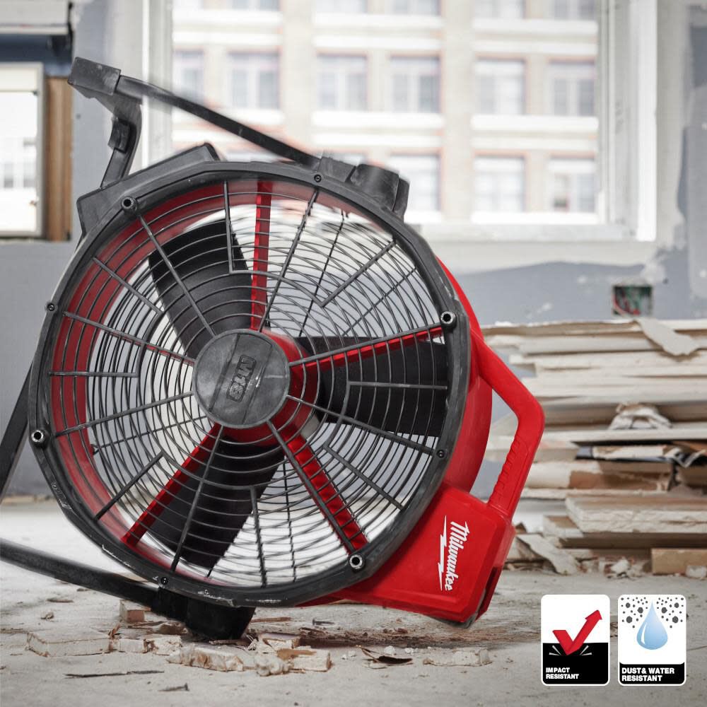 Milwaukee m18 outlet fuel fan