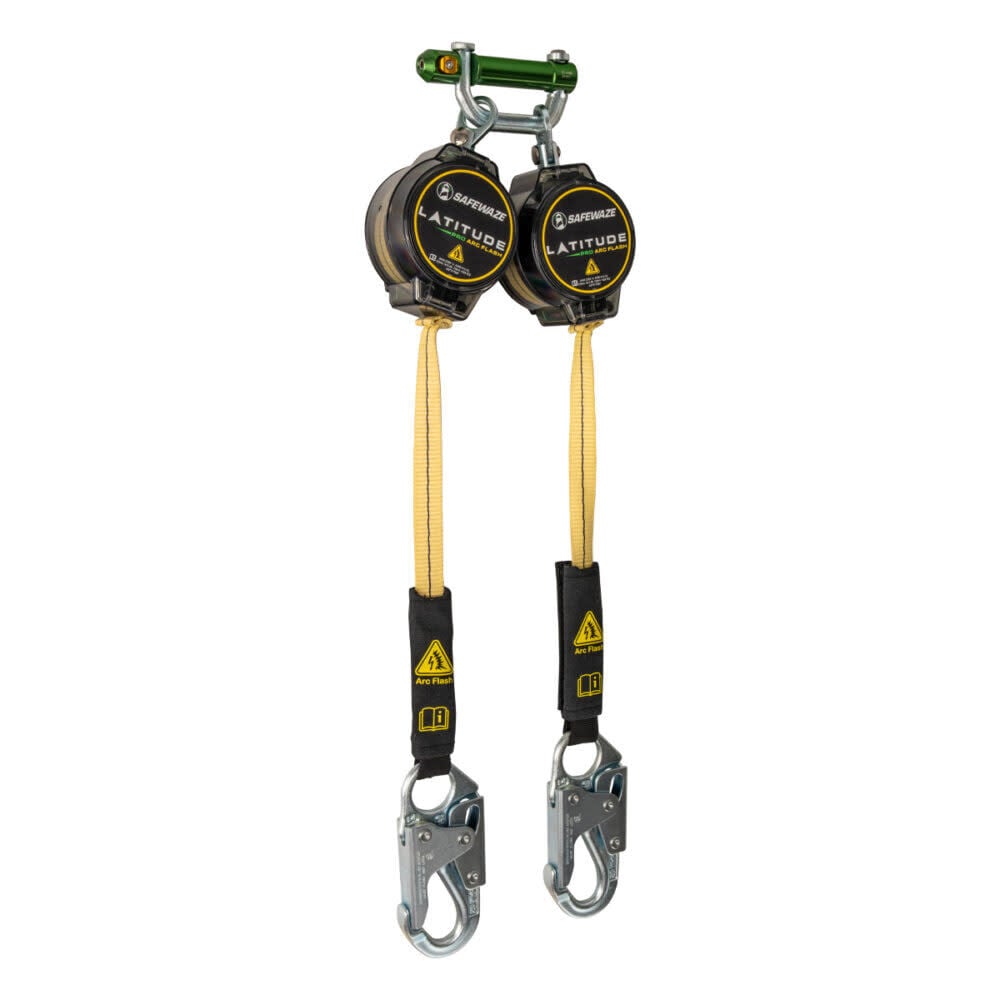 Safewaze Latitude Pro Arc Flash 7 Ft. Dual Web SRL-P: 9013 BWB, Snap Hooks, large image number 1