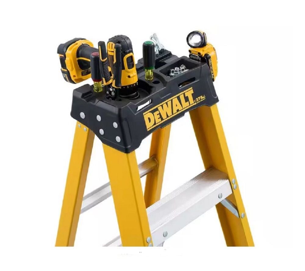 DEWALT Stepladder Type IAA 375lb Rated FG 10', large image number 2