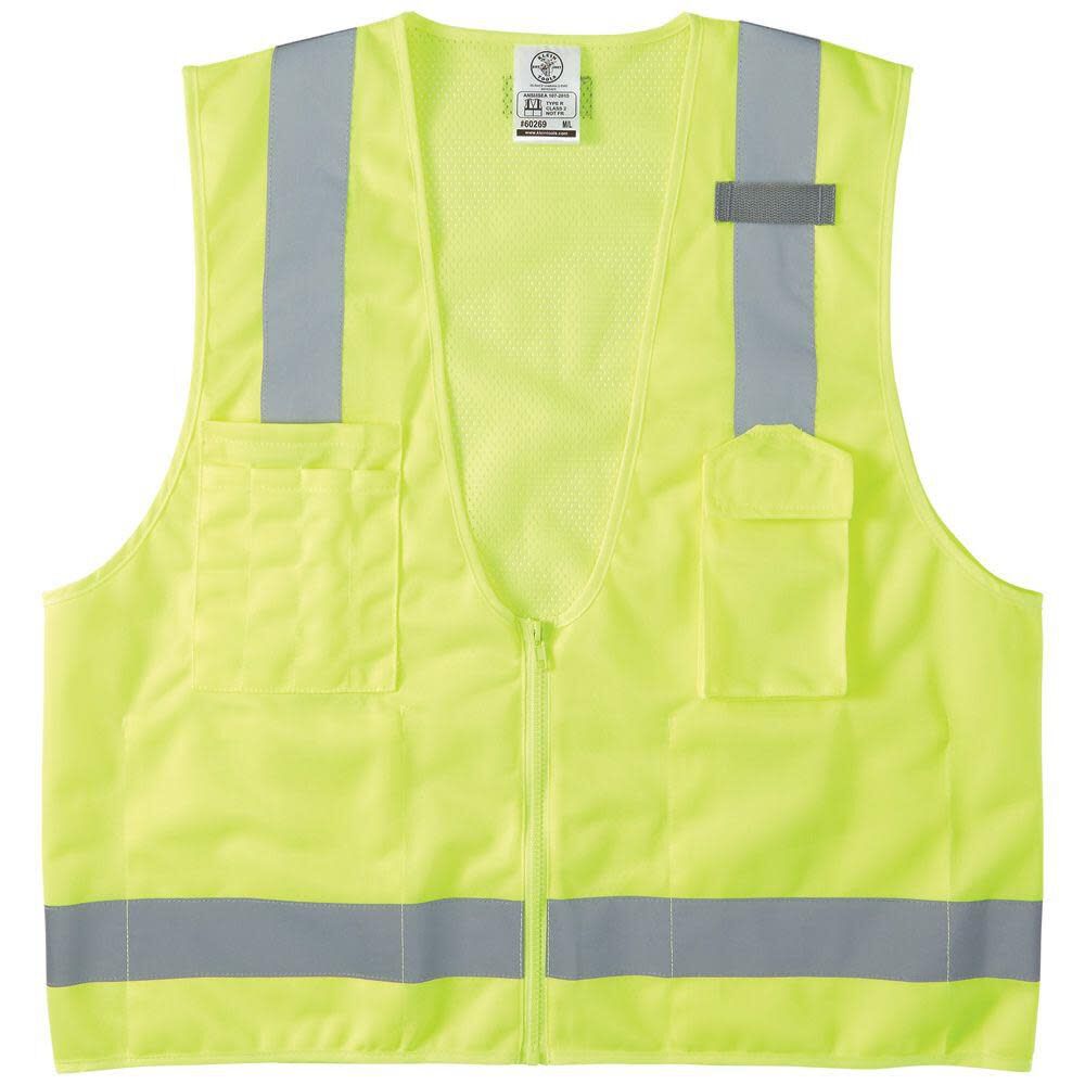 Klein Tools High-Visibility Safety Vest – Size Medium/Large – 60269