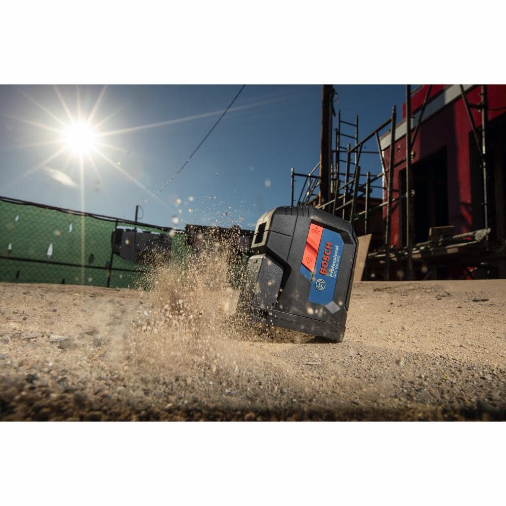 Bosch Laser Level Green Beam Three Point Self Leveling Alignment GPL100 30G Acme Tools