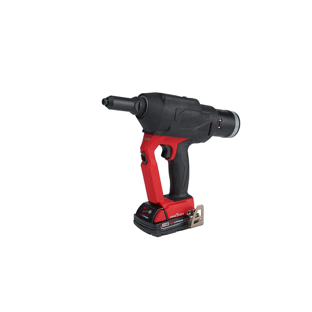 Milwaukee M18 FUEL 1/4inch Blind Rivet Tool with ONE-KEY Protective Boot, large image number 7