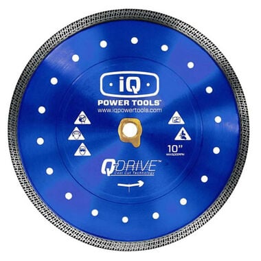 iQ Power Tools 10 in Q Drive Soft Material Blade