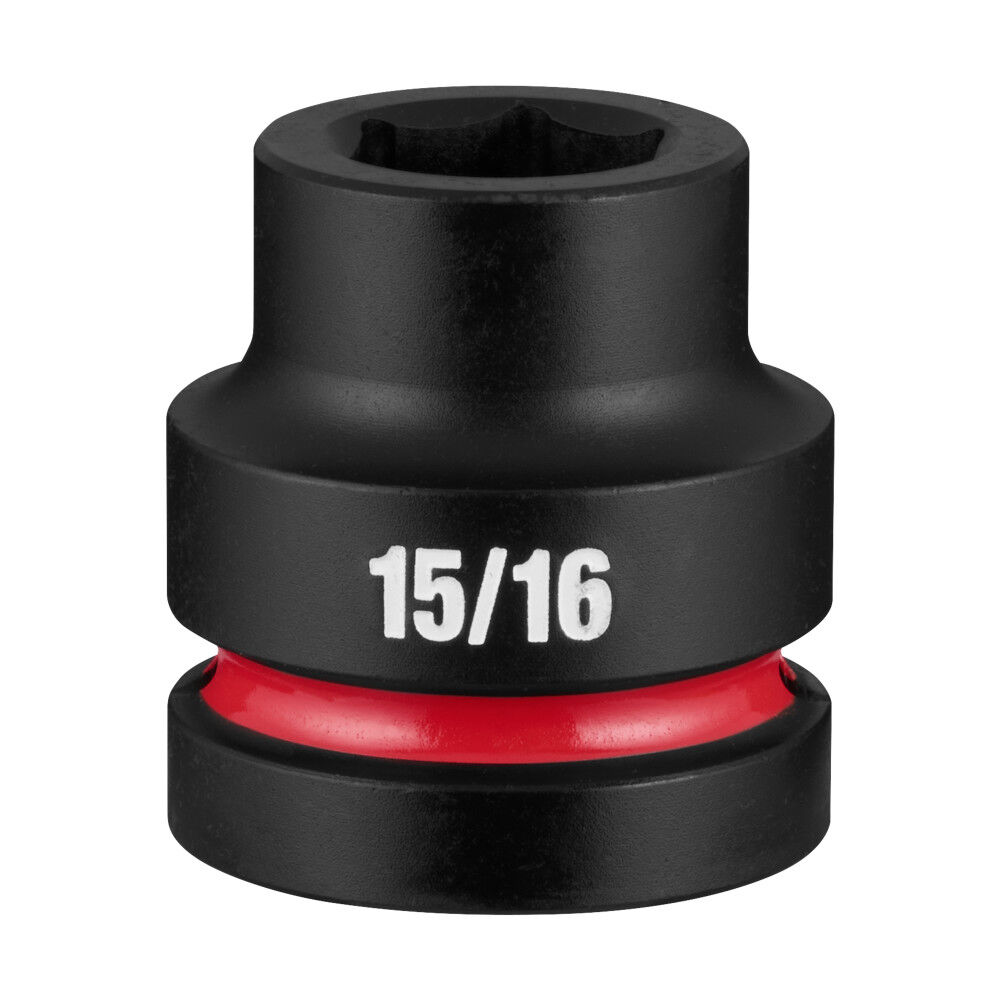 Milwaukee SHOCKWAVE Impact Duty 1 Inch Drive 15/16 Inch Standard 6 Point Socket - 49-66-6547