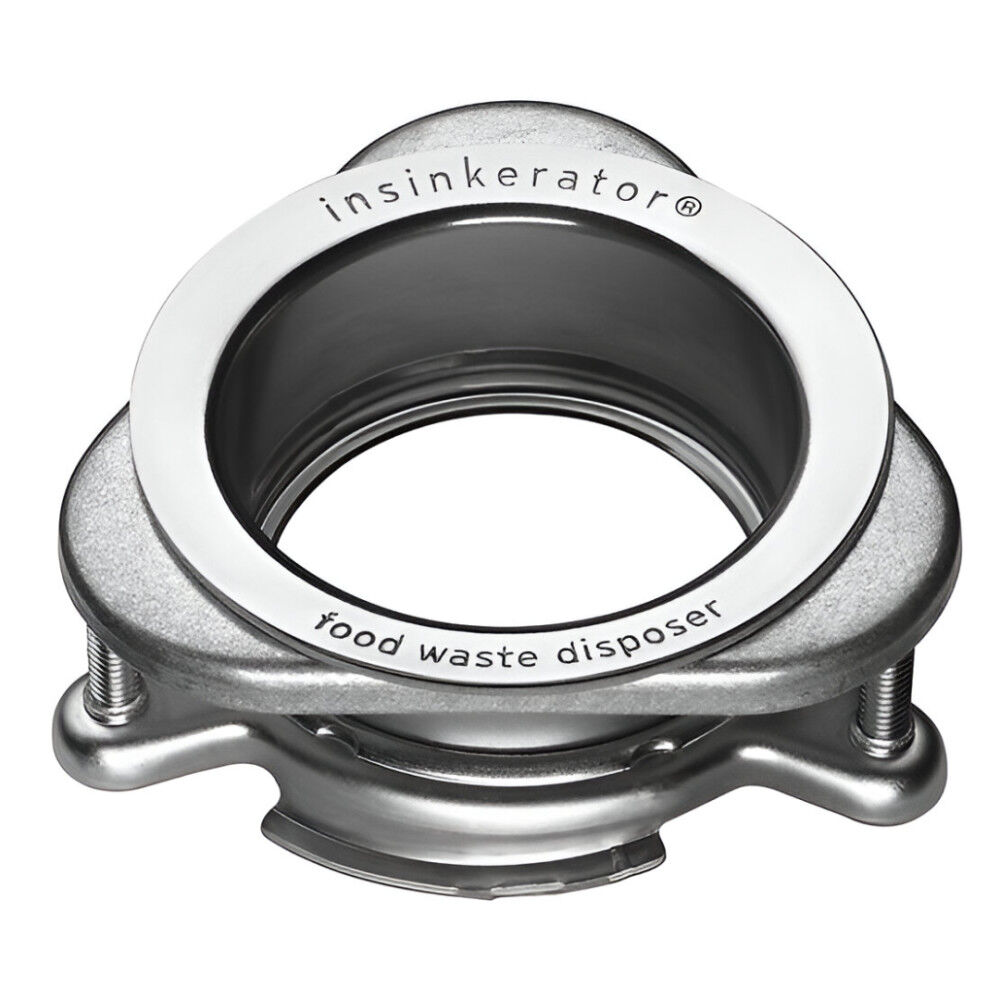 InSinkErator Garbage Disposal Quick Lock Mount Flange Stainless Steel, large image number 2