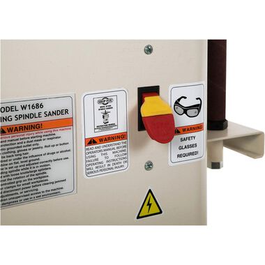 Shop Fox Oscillating Spindle Sander 120/240V 1HP 1 Phase, large image number 6