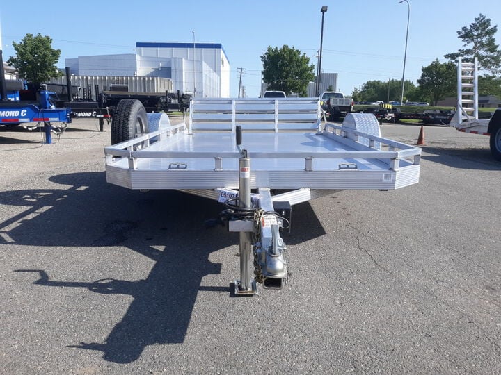 Legend Premium Trailers 7X12UGSA35AB 12 Foot Aluminum Utility Gate Trailer, large image number 1
