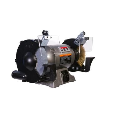 JET Shop Grinder with Grinding Wheel and Wire Wheel, large image number 1