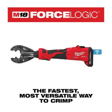 Milwaukee M18 FORCE LOGIC 6T Linear Utility Crimper Kit with BG-D3 Jaw, large image number 2
