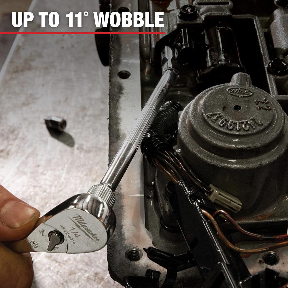 Milwaukee 3/8 Drive Wobble Extension Set 4pc, large image number 3