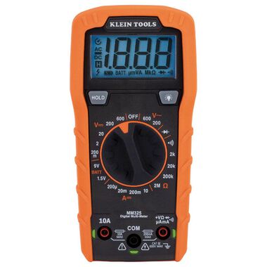 Klein Tools Digital Multimeter Manual 600V, large image number 9