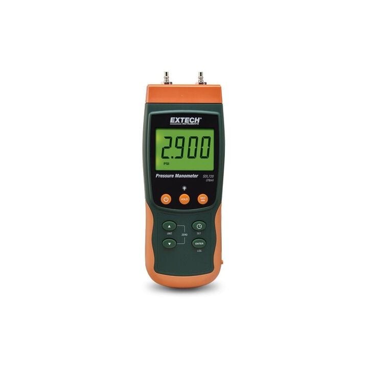 Extech 29 PSI 1.5V Battery Differential Pressure Manometer/Datalogger, large image number 1