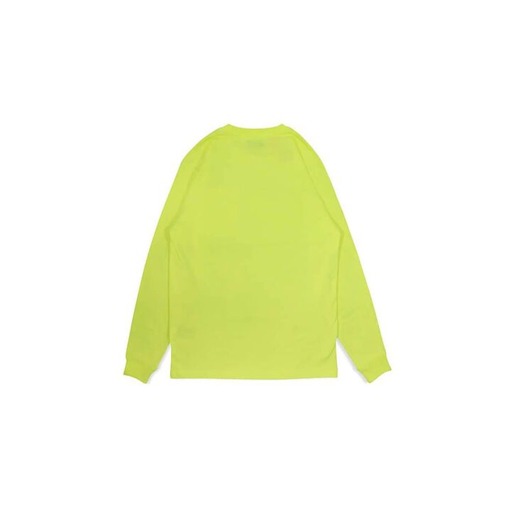 Carhartt Men's Cotton Long-Sleeve T-Shirt, Bright Lime, Small, large image number 2