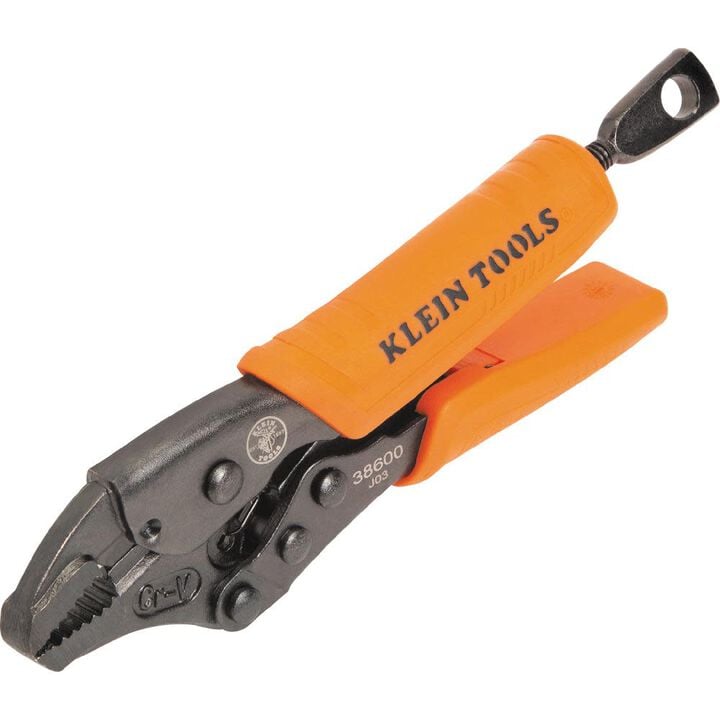Klein Tools Curved Jaw Locking Pliers, 5 Inch, large image number 1