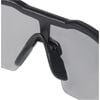 Milwaukee Safety Glasses - Gray Fog-Free Lenses, small