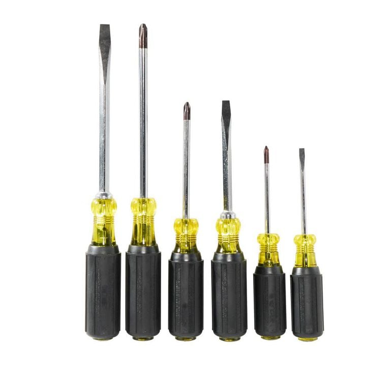 Klein Tools Cushion-Grip Screwdriver Set 6 Pc, large image number 10